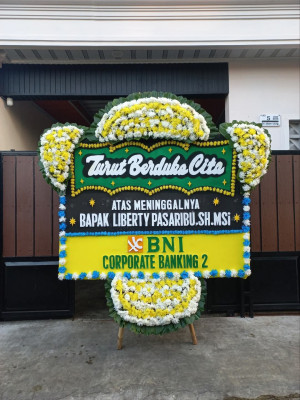 Papan Bunga Duka di Bangkal
