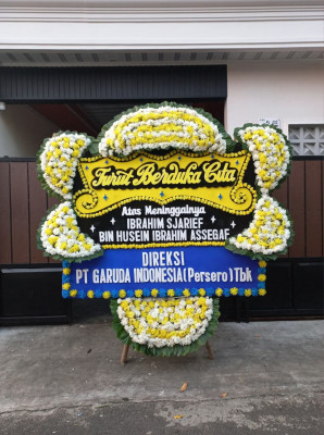 Papan Bunga Duka di Bangkal